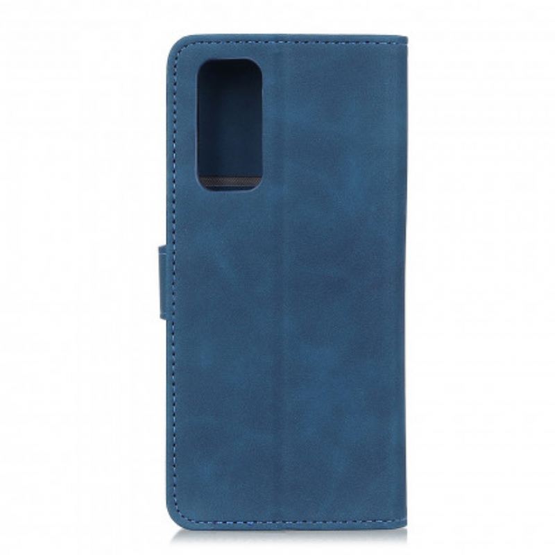 Flip Cover Oppo Find X3 Lite Mat Vintage Lædereffekt Khazneh