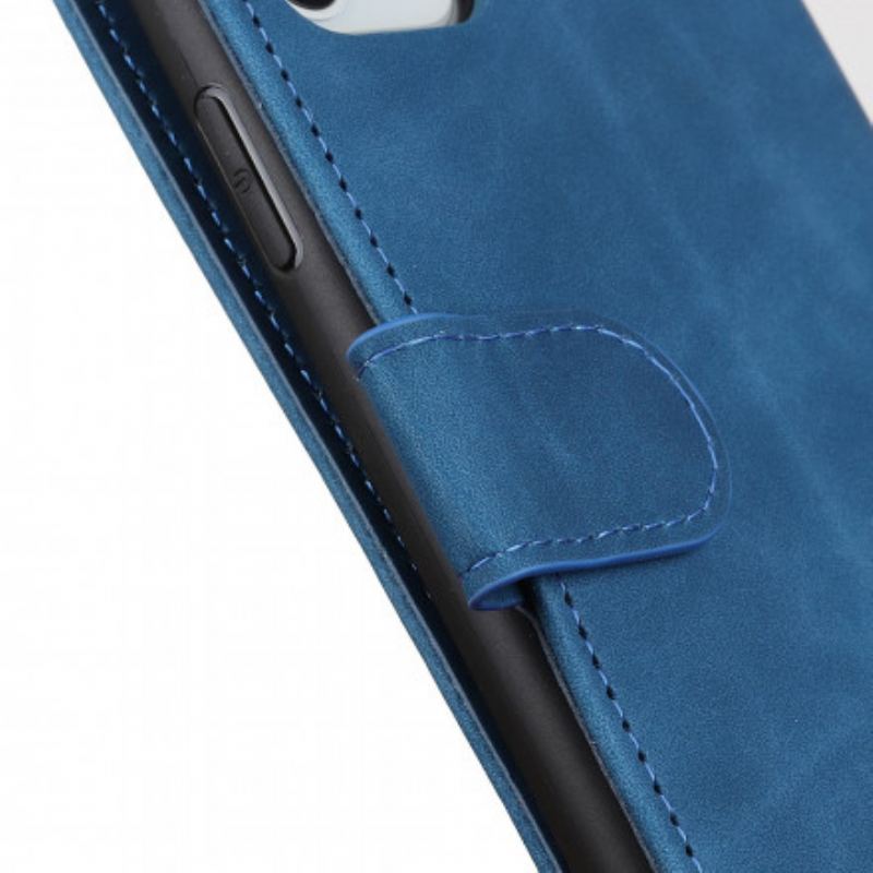 Flip Cover Oppo Find X3 Lite Mat Vintage Lædereffekt Khazneh