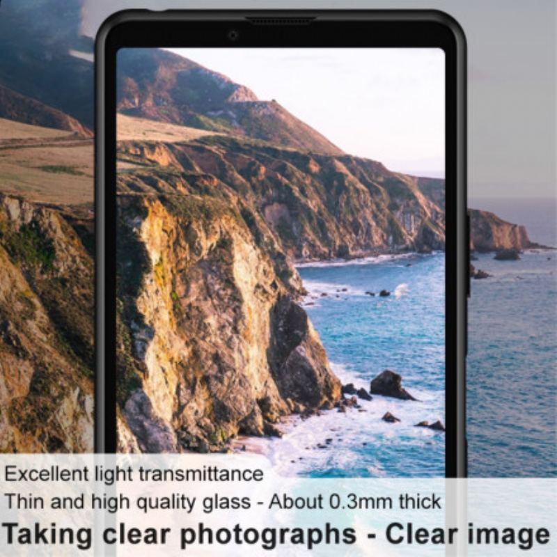 Beskyttende Hærdet Glasobjektiv Til Sony Xperia 10 Iii Imak