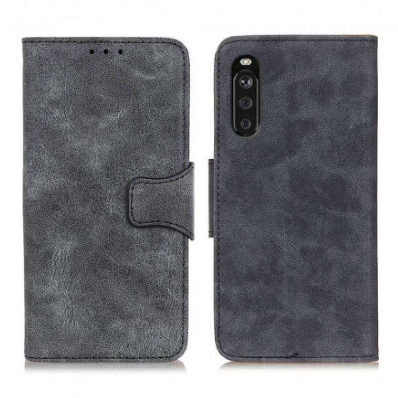 Flip Cover Sony Xperia 5 III Vintage Split Læder