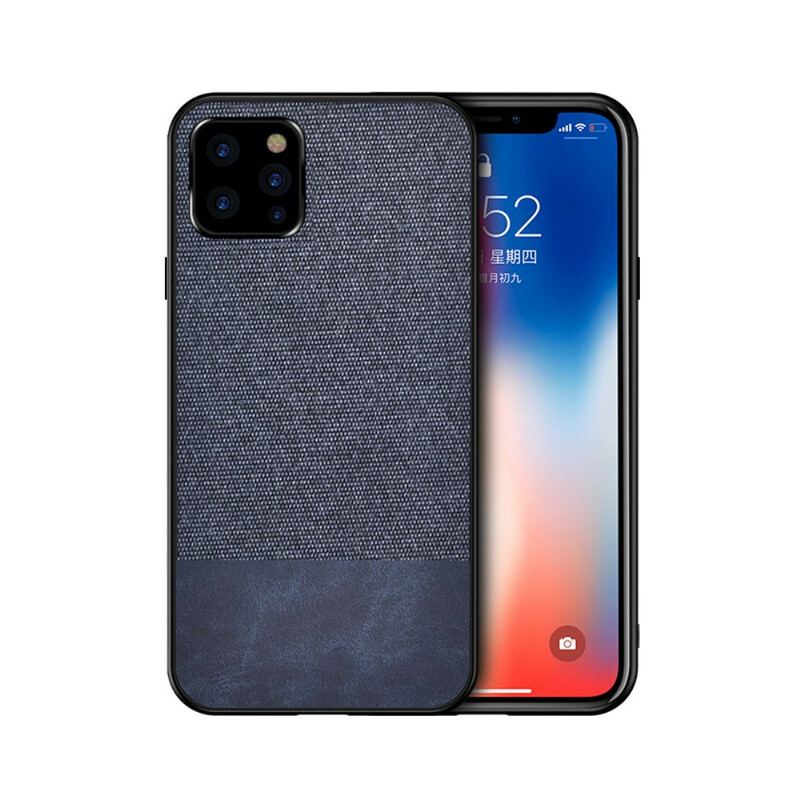 Cover iPhone 12 / 12 Pro Bi-tekstur Imiteret Læder