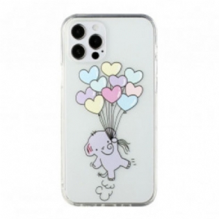 Cover iPhone 12 / 12 Pro Elefant Balloner