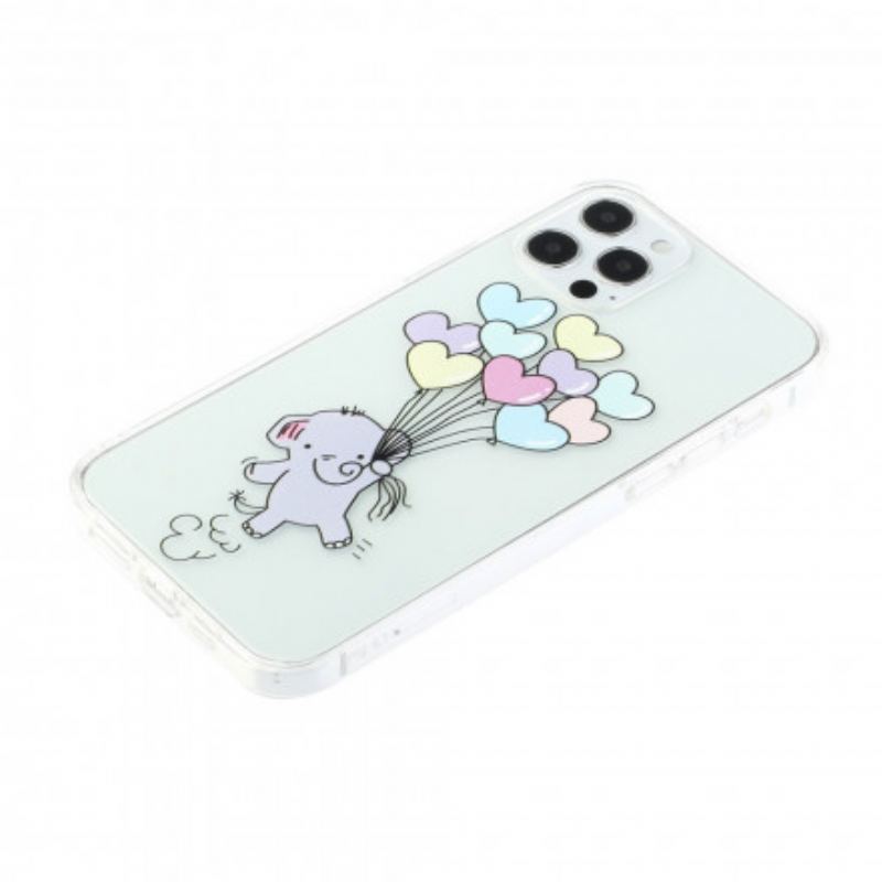 Cover iPhone 12 / 12 Pro Elefant Balloner