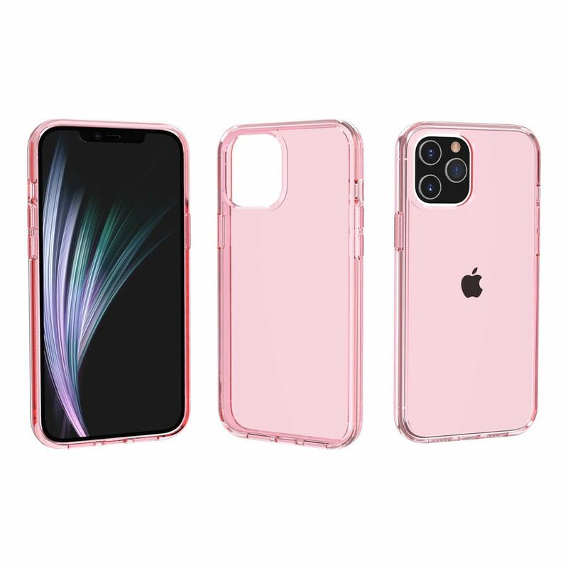 Cover iPhone 12 / 12 Pro Farvet Gennemsigtig