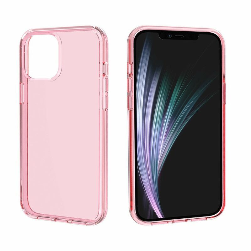 Cover iPhone 12 / 12 Pro Farvet Gennemsigtig