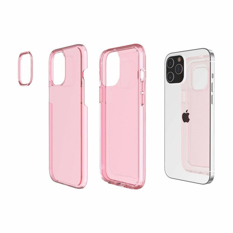 Cover iPhone 12 / 12 Pro Farvet Gennemsigtig