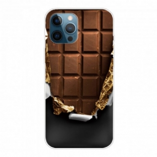 Cover iPhone 12 / 12 Pro Fleksibel Chokolade