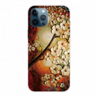 Cover iPhone 12 / 12 Pro Fleksible Blomster