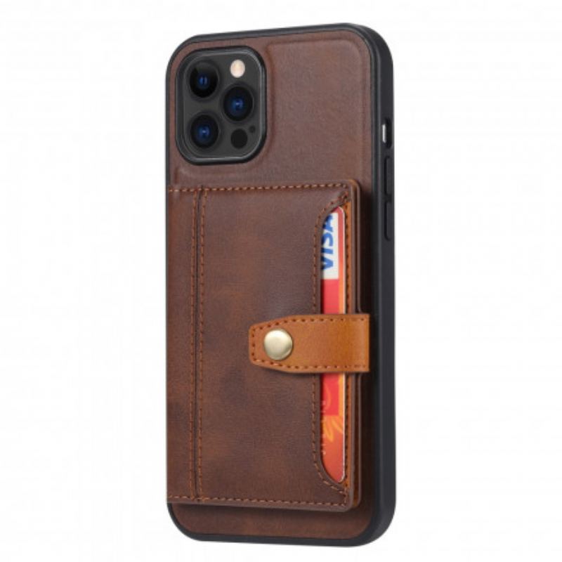 Cover iPhone 12 / 12 Pro Kortholder Stativ