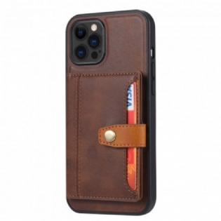 Cover iPhone 12 / 12 Pro Kortholder Stativ