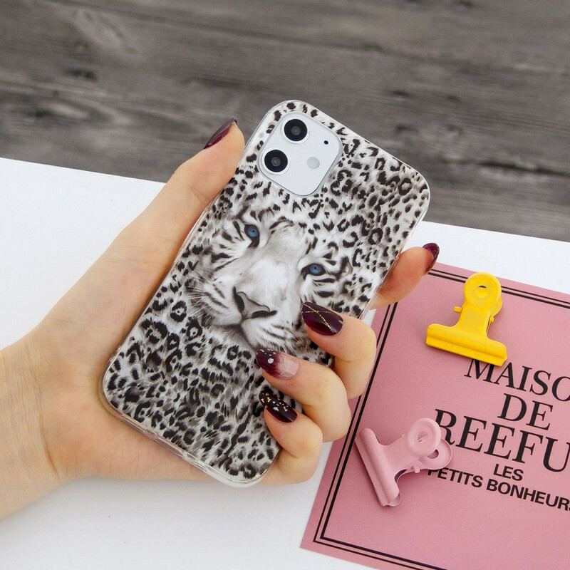 Cover iPhone 12 / 12 Pro Leopard Fluorescerende