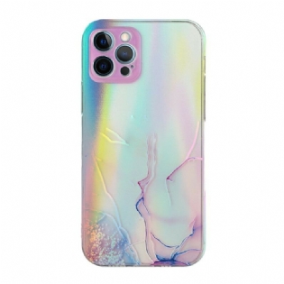 Cover iPhone 12 / 12 Pro Marmor Kunst