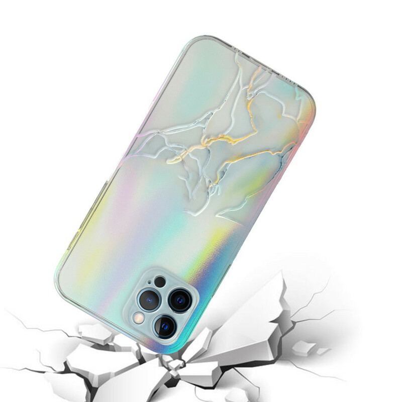 Cover iPhone 12 / 12 Pro Marmor Kunst