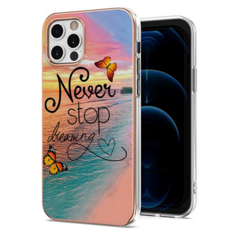 Cover iPhone 12 / 12 Pro Never Sto Dreaming Butterflies