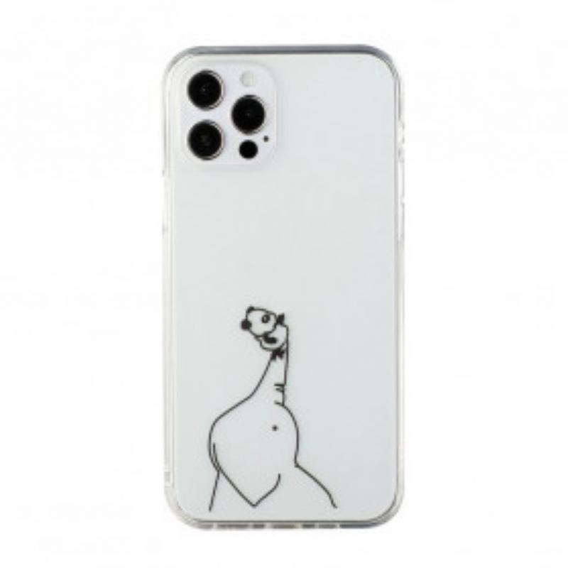 Cover iPhone 12 / 12 Pro Panda Logo Spil