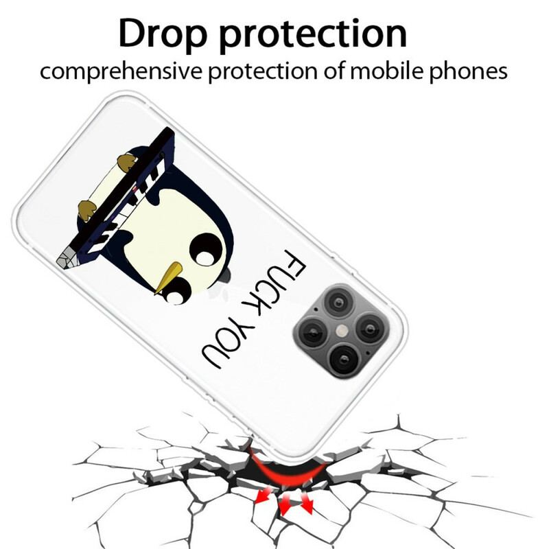 Cover iPhone 12 / 12 Pro Penguin Kneppe Dig