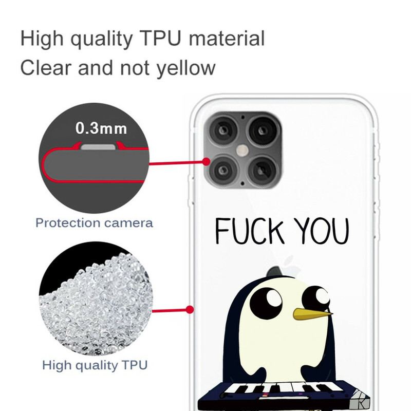 Cover iPhone 12 / 12 Pro Penguin Kneppe Dig