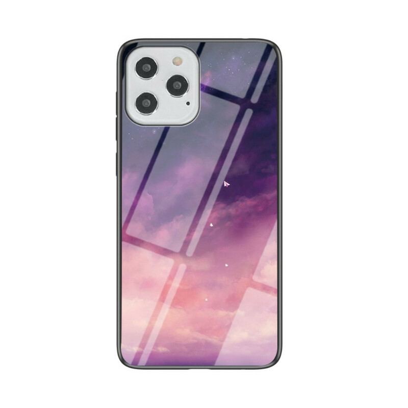 Cover iPhone 12 / 12 Pro Stjernehimmel Hærdet Glas