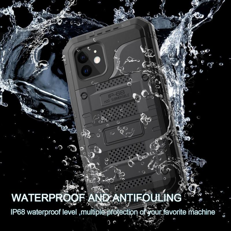 Cover iPhone 12 / 12 Pro Vandtæt Superresistent Metal