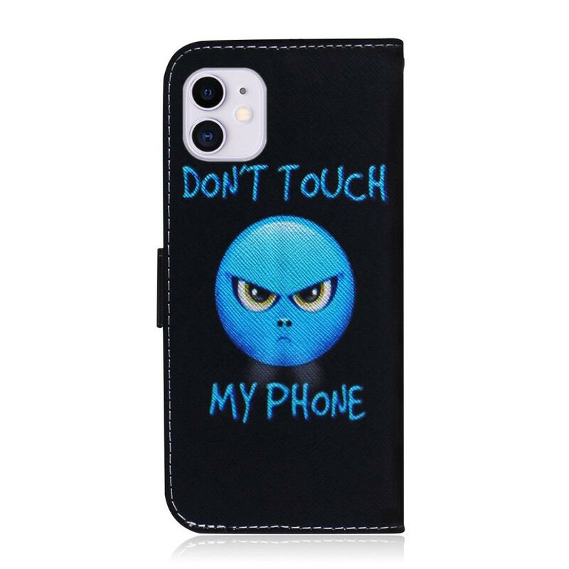 Flip Cover iPhone 12 / 12 Pro Emoji Telefon