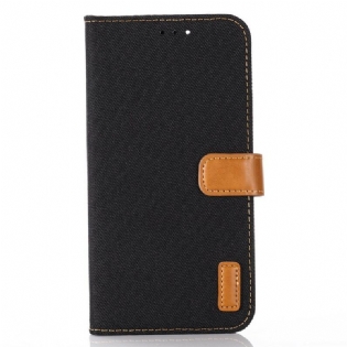 Flip Cover iPhone 12 / 12 Pro Klassiske Jeans