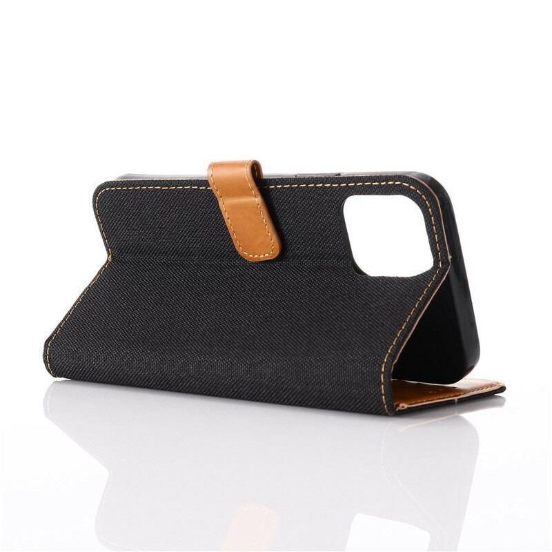 Flip Cover iPhone 12 / 12 Pro Klassiske Jeans