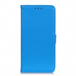 Flip Cover iPhone 12 / 12 Pro Premium Litchi Tekstur