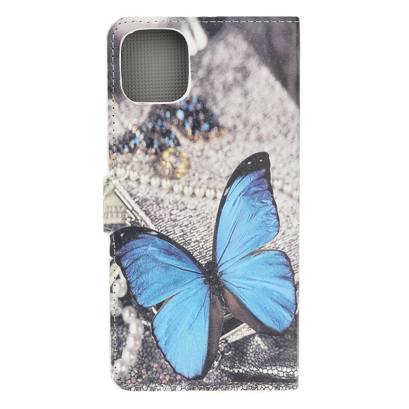 Flip Cover iPhone 12 / 12 Pro Vanvittige Sommerfugle