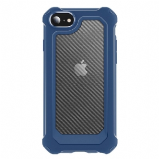 Cover iPhone SE 3 / SE 2 / 8 / 7 Carbon Fiber Hybrid