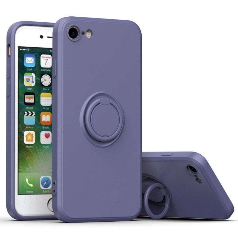 Cover iPhone SE 3 / SE 2 / 8 / 7 Farve Med Ring-support