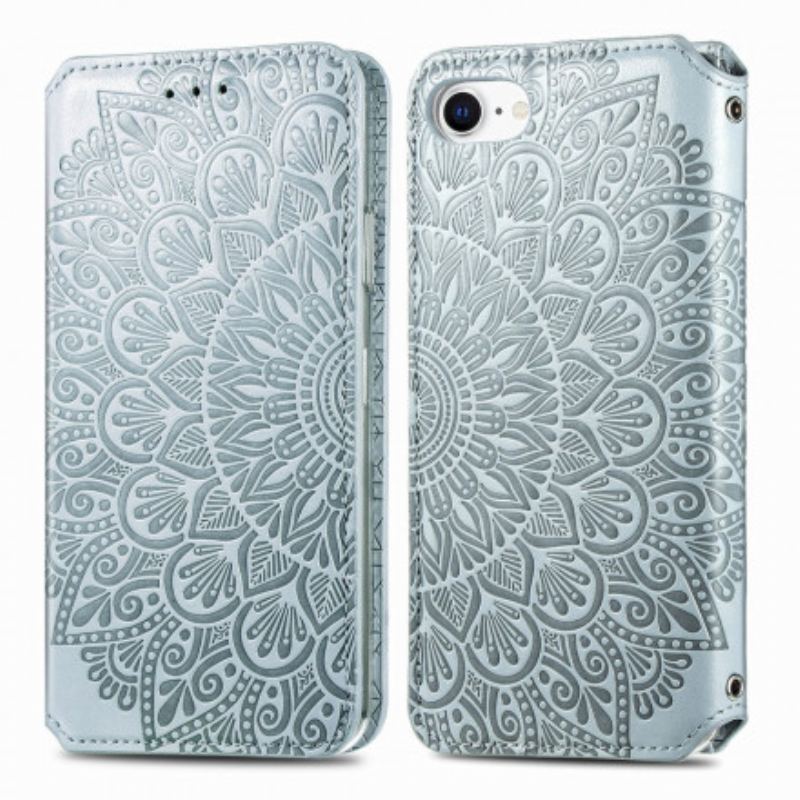 Cover iPhone SE 3 / SE 2 / 8 / 7 Flip Cover Mandala