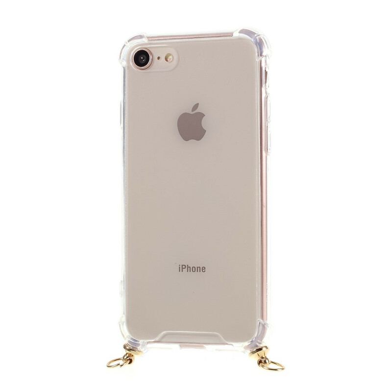 Cover iPhone SE 3 / SE 2 / 8 / 7 Hybrid Med Farvet Ledning