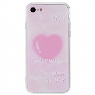 Mobilcover iPhone SE 3 / SE 2 / 8 / 7 Lev Et Godt Liv