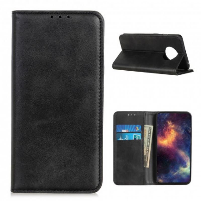 Cover Xiaomi Redmi Note 9 5G Flip Cover Elegance Split Læder