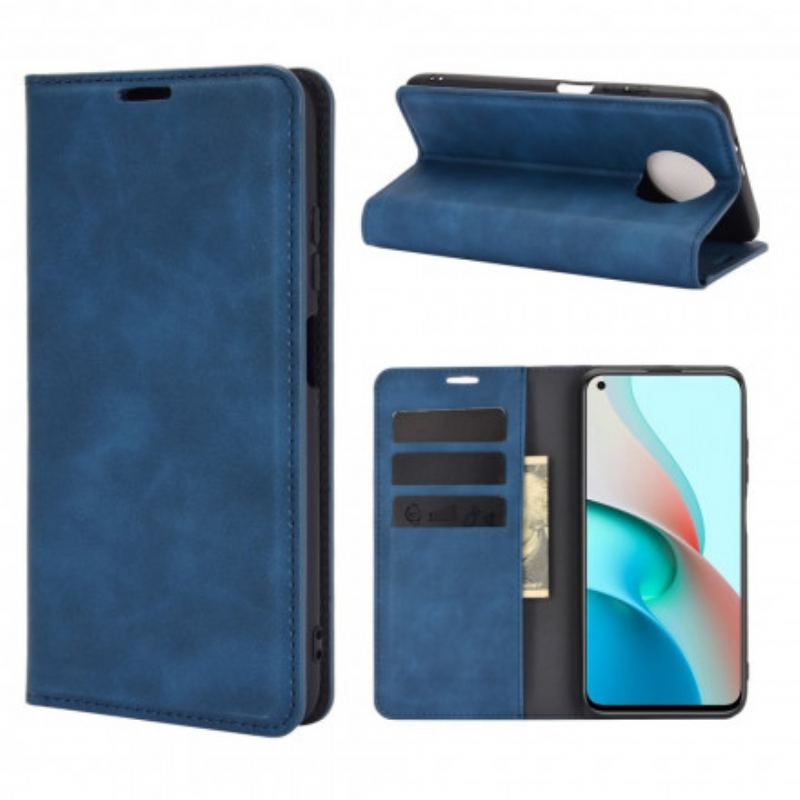 Cover Xiaomi Redmi Note 9 5G Flip Cover Hudberøring