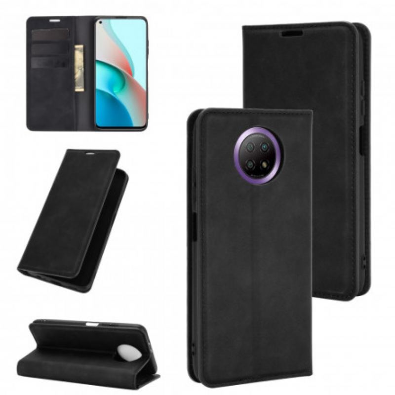 Cover Xiaomi Redmi Note 9 5G Flip Cover Hudberøring