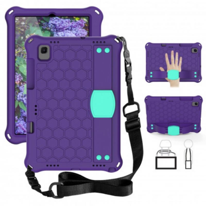 Cover Samsung Galaxy Tab A7 (2020) Eva Strap-støtte Og Skulderrem