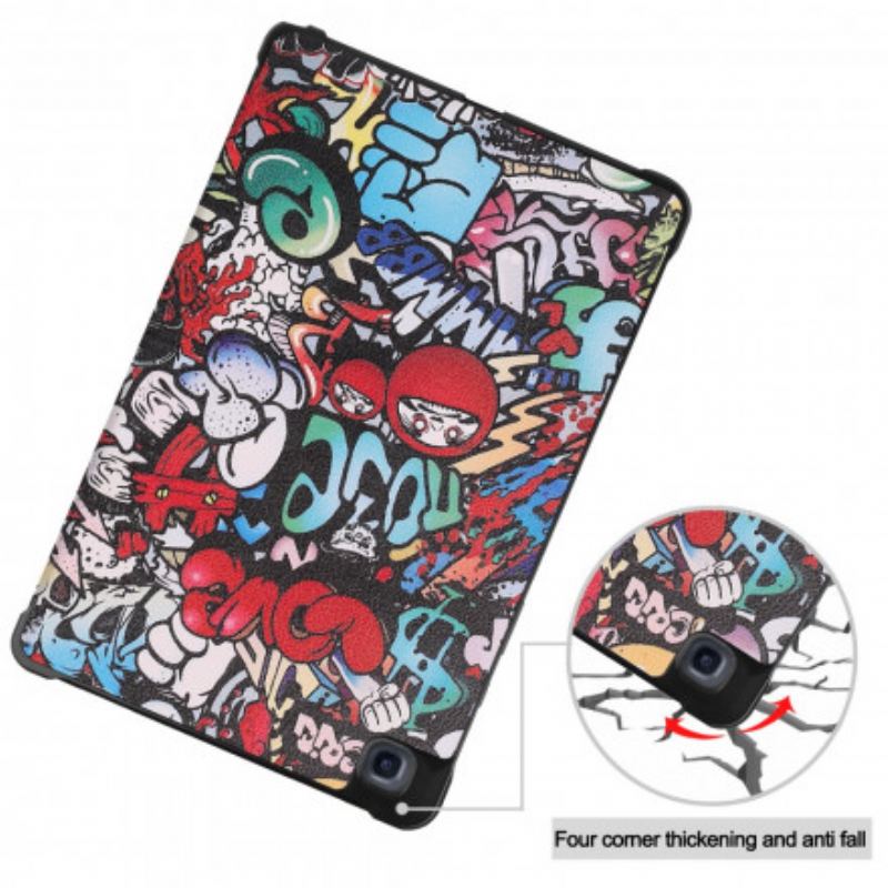 Cover Samsung Galaxy Tab A7 (2020) Forbedret Graffiti