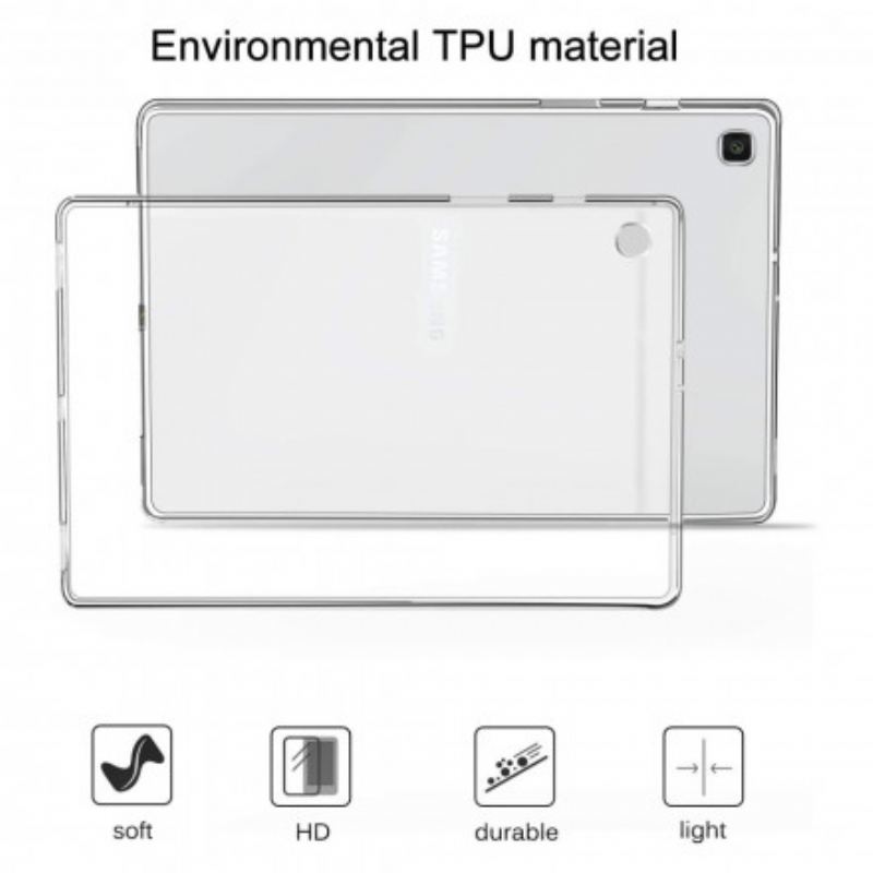 Cover Samsung Galaxy Tab A7 (2020) Klar Silikone