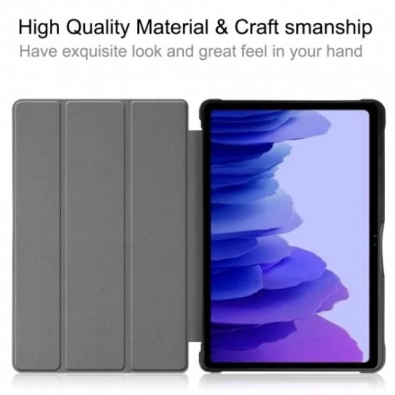 Cover Samsung Galaxy Tab A7 (2020) Litchi Imiteret Læder