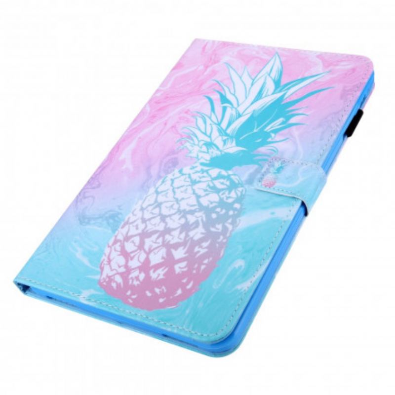 Flip Cover Samsung Galaxy Tab A7 (2020) Ananas Design