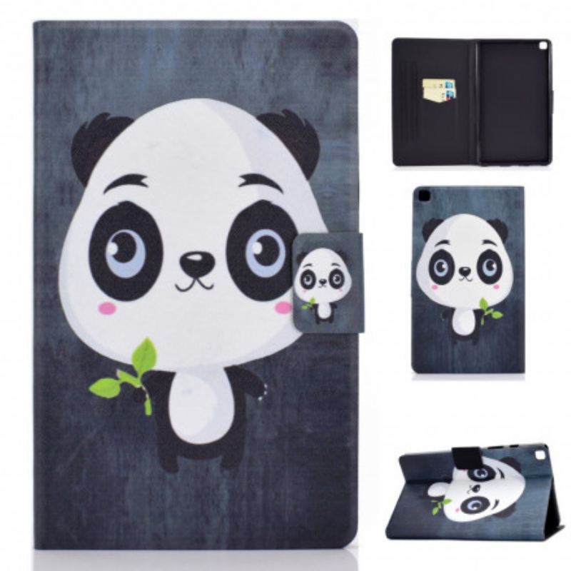 Flip Cover Samsung Galaxy Tab A7 (2020) Baby Panda