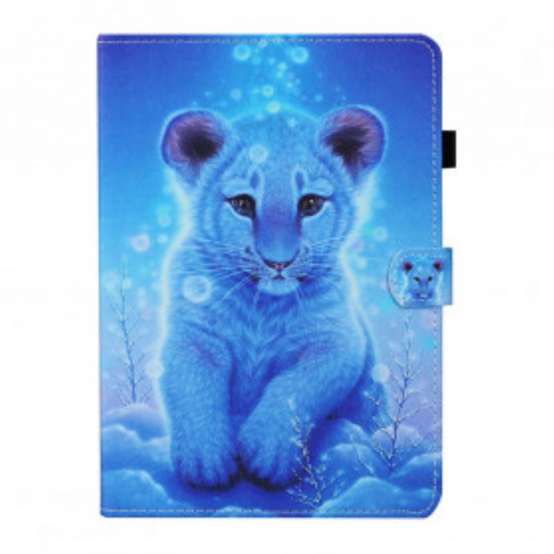 Flip Cover Samsung Galaxy Tab A7 (2020) Baby Tiger