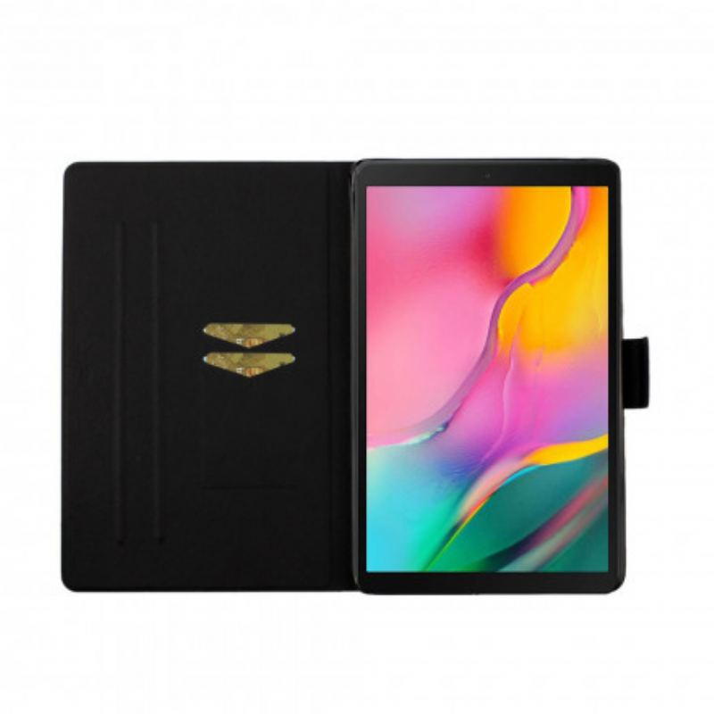 Flip Cover Samsung Galaxy Tab A7 (2020) Blomster Blomster Blomster