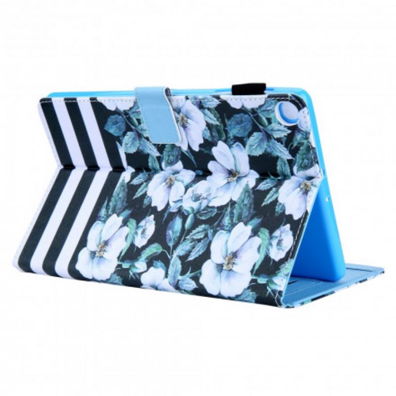 Flip Cover Samsung Galaxy Tab A7 (2020) Blomster Design