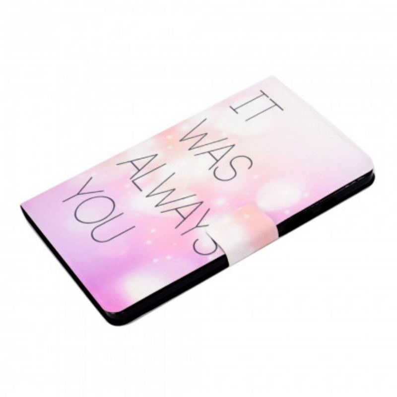 Flip Cover Samsung Galaxy Tab A7 (2020) Det Var Altid Dig