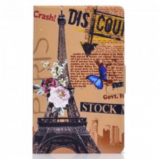 Flip Cover Samsung Galaxy Tab A7 (2020) Eiffeltårnet