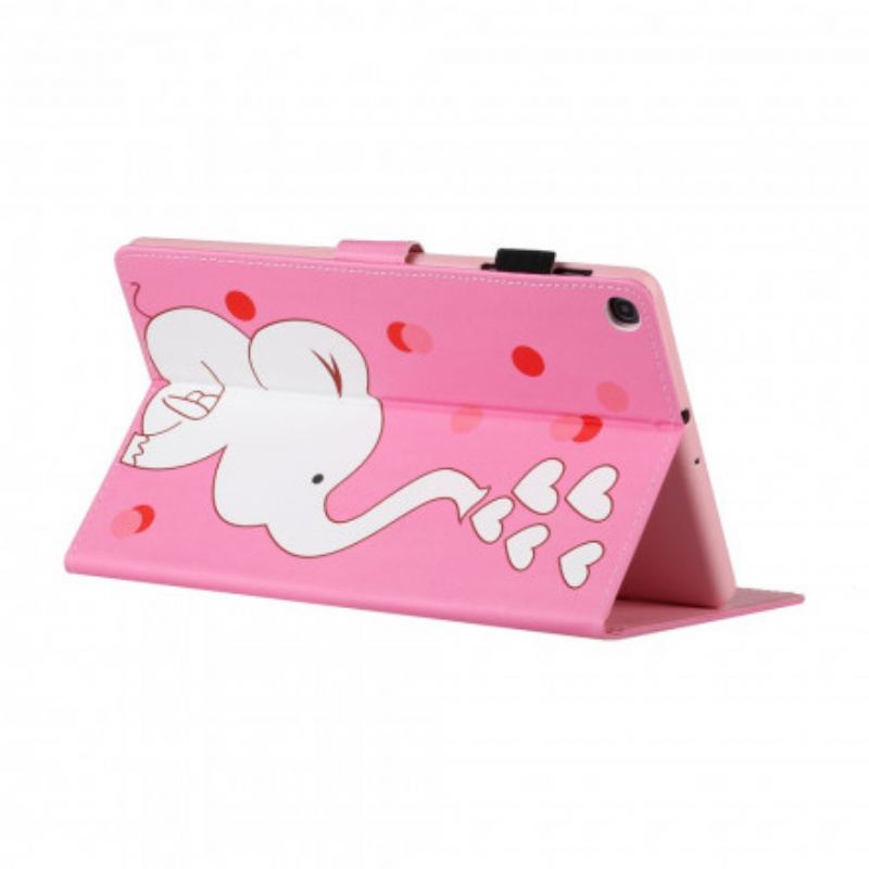 Flip Cover Samsung Galaxy Tab A7 (2020) Elefant Forelsket