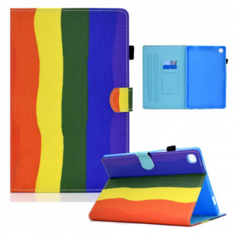 Flip Cover Samsung Galaxy Tab A7 (2020) Farverig