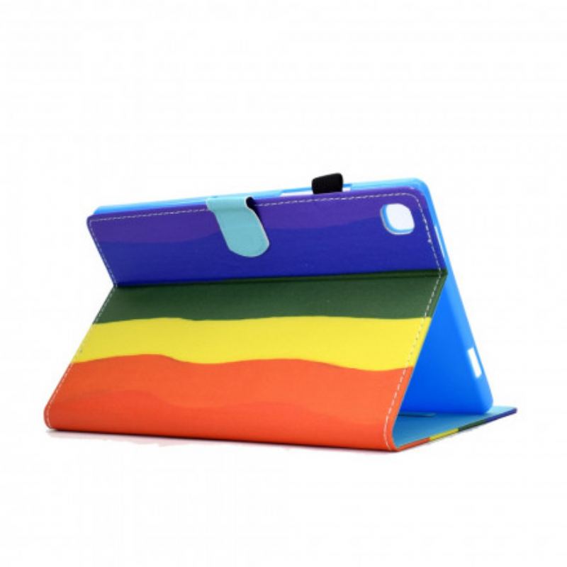 Flip Cover Samsung Galaxy Tab A7 (2020) Farverig